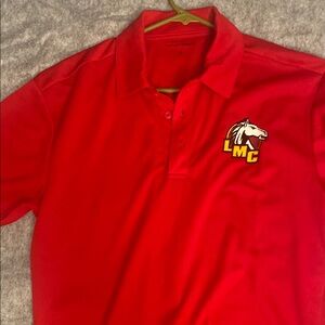 Port Authority Red Polo Shirt